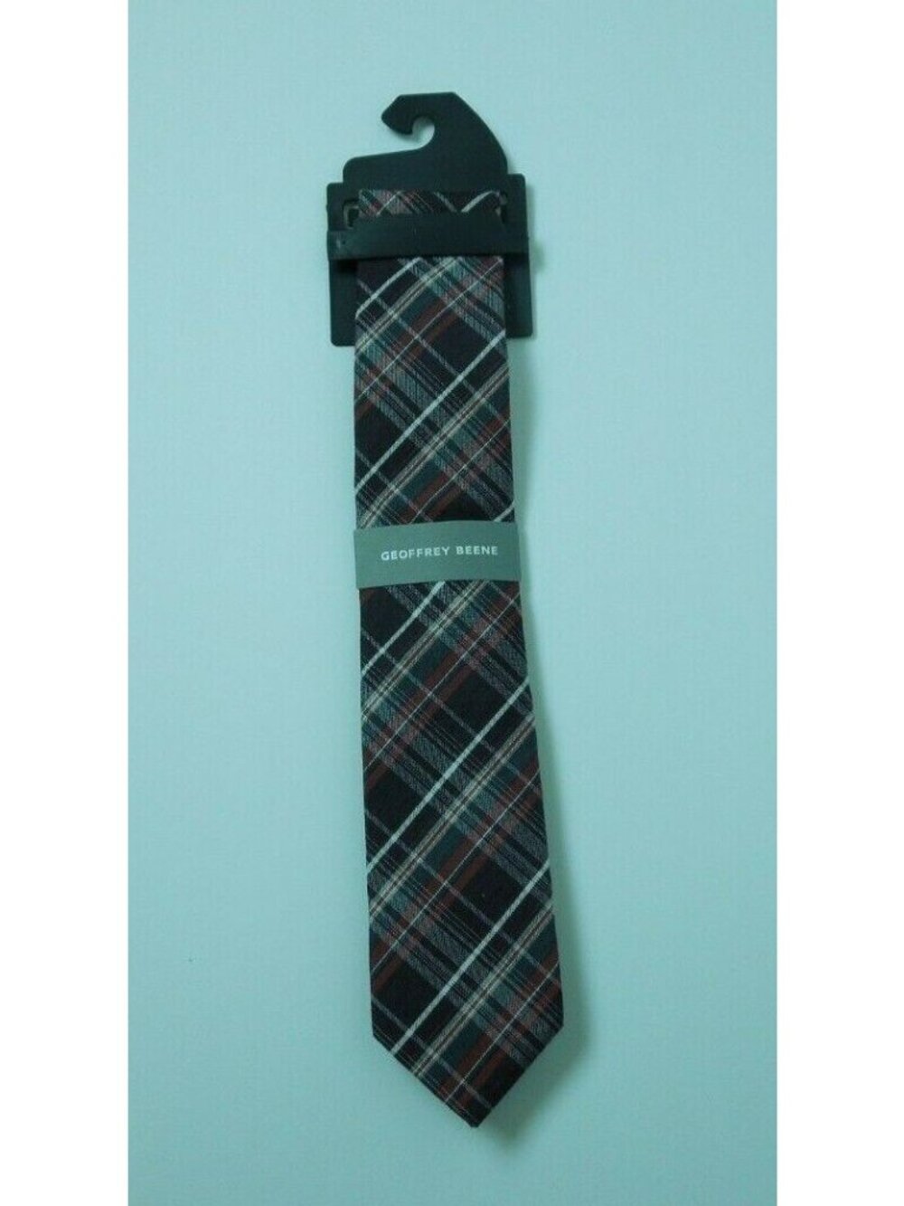 Geoffrey Beene Plaids and Checks Neck Tie- NWT